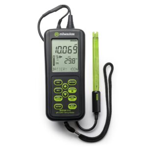 Milwaukee MW106 MAX Waterproof pH/ ORP/ Temp Logging Portable Meter