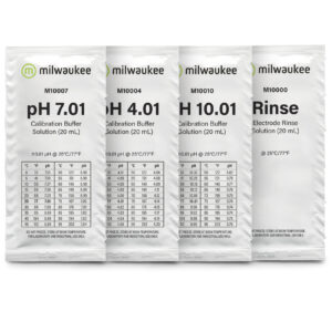 Milwaukee FRESH-START Starter Solution Sachet Kit for pH Meters and Testers